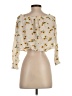 Jolt 100% Rayon Gold 3/4 Sleeve Blouse Size S - photo 2