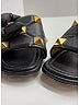 Valentino Black Rockstud Quilted Leather Slides Size EU (IT) 38 / US 8 - photo 3