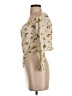 Jolt 100% Rayon Gold 3/4 Sleeve Blouse Size S - photo 5