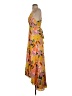 Hutch 100% Polyester Paisley Orange Casual Dress Size XS - photo 5
