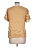 NATION LTD Solid Tan Short Sleeve Top Size L - photo 2