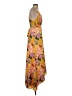 Hutch 100% Polyester Paisley Orange Casual Dress Size XS - photo 4
