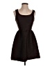 Rewind Solid Brown Cocktail Dress Size XS - photo 1