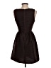 Rewind Solid Brown Cocktail Dress Size XS - photo 2