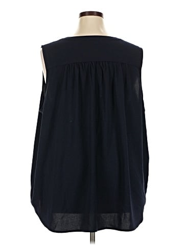 Skies Are Blue Sleeveless Blouse (view 2)
