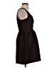 Rewind Solid Brown Cocktail Dress Size XS - photo 4