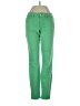 Bebe Color Block Green Jeans Size 27 waist - photo 1