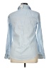 H&M Stripes Blue Long Sleeve Button-Down Shirt Size 14 - photo 2