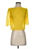 American Eagle Outfitters 100% Polyester Yellow Short Sleeve Top Size XS - photo 1