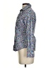 Gap Outlet 100% Cotton Floral Blue Long Sleeve Blouse Size XS - photo 5
