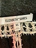 Elizabeth and James Black Long Sleeve Blouse Size XS - photo 4