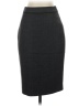 BOSS by HUGO BOSS Solid Gray Wool Skirt Size 2 - photo 1