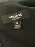 PREMISE Solid Black Cocktail Dress Size 10 - photo 7