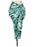 PrettyLittleThing 100% Polyester Green Formal Skirt Size 14 - photo 1