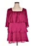 Simonton Says 100% Polyester Burgundy 3/4 Sleeve Blouse Size 1X - photo 1