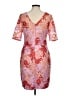 Kay Unger 100% Polyester Paisley Pink Cocktail Dress Size 8 - photo 2