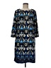 Kim Rogers Paisley Blue Casual Dress Size M - photo 1