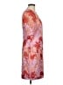 Kay Unger 100% Polyester Paisley Pink Cocktail Dress Size 8 - photo 4