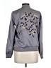 Sportsgirl 100% Polyester Graphic Gray Jacket Size 10 - photo 2