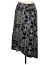 Loveappella Paisley Blue Casual Skirt Size XL - photo 1