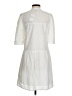 Rabbit Rabbit Rabbit Designs 100% Cotton White Casual Dress Size S - photo 2
