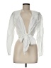 Ronny Kobo White Long Sleeve Blouse Size M - photo 1