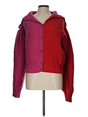Something Navy Wool Cardigan (view 1)