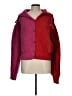 Something Navy 100% Wool Red Wool Cardigan Size L - photo 1