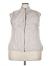 Coldwater Creek Gray Vest Size 3X - photo 1