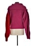 Something Navy 100% Wool Red Wool Cardigan Size L - photo 2