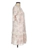 Ann Taylor LOFT 100% Polyester Paisley Ivory Cocktail Dress Size M - photo 4