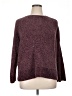 Matty M Tweed Burgundy Pullover Sweater Size XL - photo 1