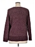 Matty M Tweed Burgundy Pullover Sweater Size XL - photo 2