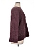 Matty M Tweed Burgundy Pullover Sweater Size XL - photo 4