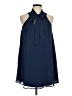 Forever 21 100% Polyester Solid Blue Casual Dress Size M - photo 1