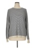 J.Crew 100% Cotton Stripes Gray Pullover Sweater Size XL - photo 1