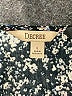 Decree 100% Rayon Stars Black Casual Dress Size L - photo 7