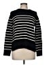 Zara Stripes Black Pullover Sweater Size M - photo 1