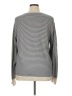 J.Crew 100% Cotton Stripes Gray Pullover Sweater Size XL - photo 2