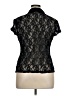 Apt. 9 Black Short Sleeve Blouse Size XL - photo 2
