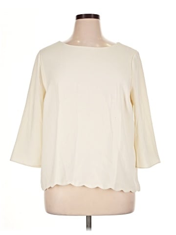 Talbots 3/4 Sleeve Top (view 1)
