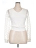 Gracia Ivory Long Sleeve Top Size XL - photo 1
