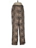 Solitaire Animal Print Gold Casual Pants Size 12 (estimated) - photo 1