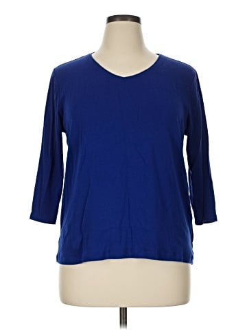 Chico's 3/4 Sleeve T-Shirt (view 1)