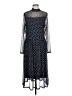 En Focus Studio Polka Dots Black Casual Dress Size 10 - photo 1