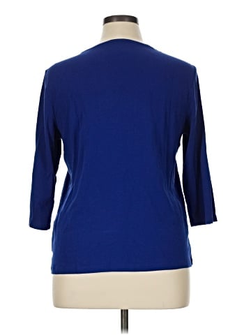 Chico's 3/4 Sleeve T-Shirt (view 2)