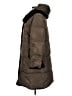 Halston 100% Polyester Brown Coat Size M - photo 5