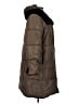 Halston 100% Polyester Brown Coat Size M - photo 4