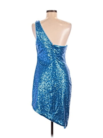 Aqua Cocktail Dress (view 2)