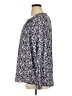 Angels 100% Rayon Blue Long Sleeve Blouse Size XL - photo 5